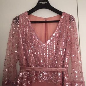 Pronovias Pink Cocktail/ Wedding Dress